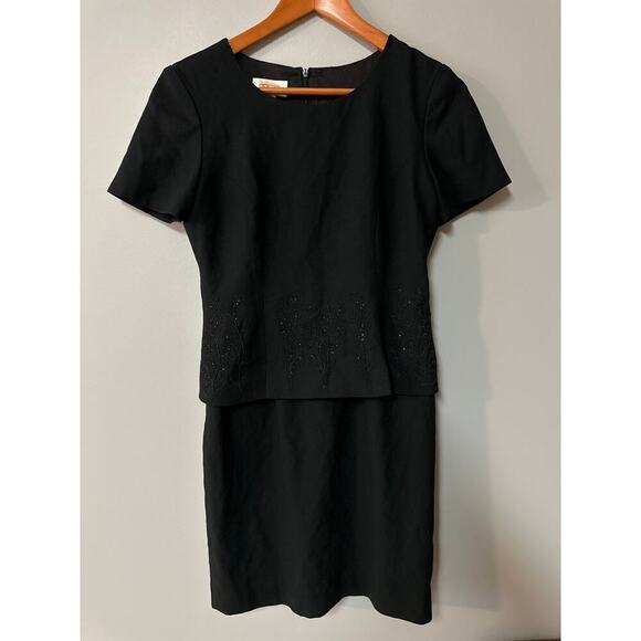 Womens Size 2 Petite Talbots Beaded Dress - Picture 1 of 6